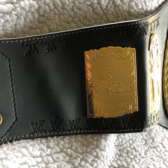 SOLD // WWF World Wrestling Federation World Tag Team Champions Belt Licensed - Picture 7 of 16